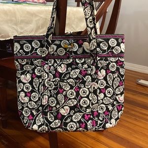 Vera Bradley Disney Parks Mickey Meets Birdie Large Tote
